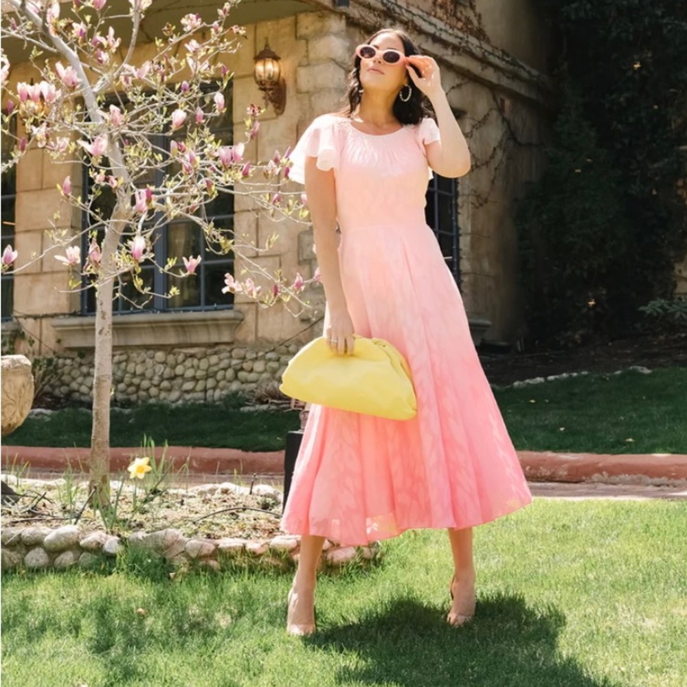 Rachel Parcell pink ombré dress